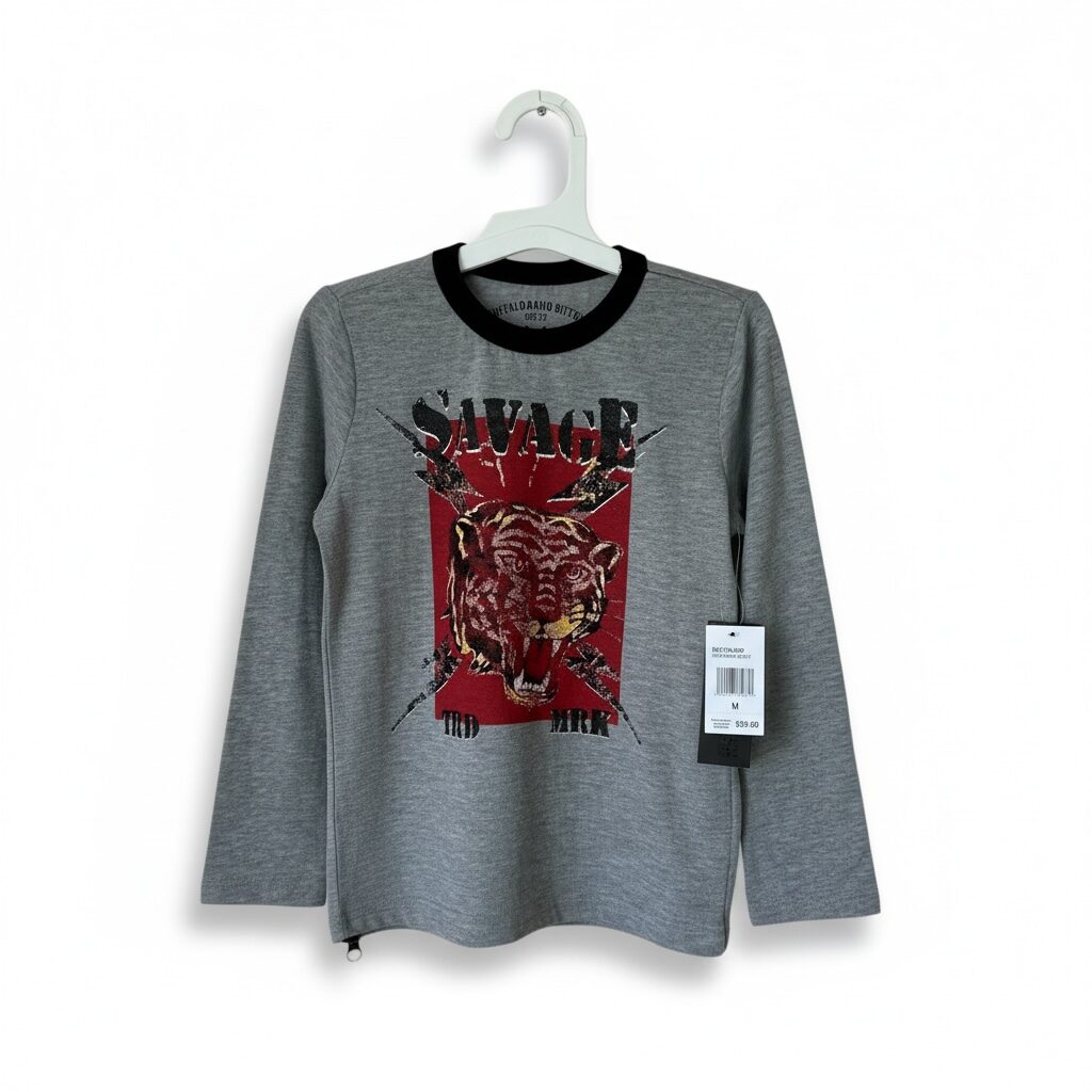 Playera manga larga - Talla 5 - Buffalo David Bitton