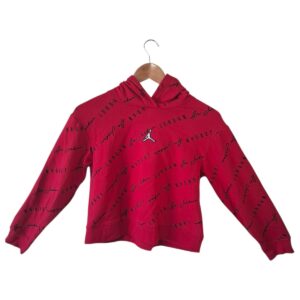 Sudadera tipo hoodie de manga larga con capucha - Talla L o 14/16 - Jordan