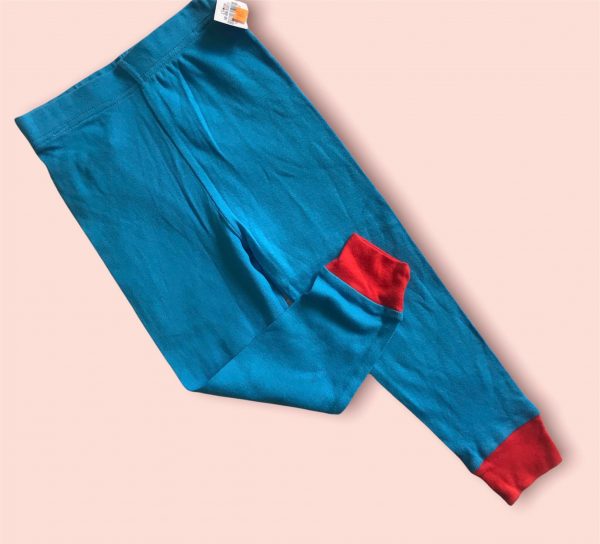 Pijama color azul con naranja - Talla 4T - JCPenney