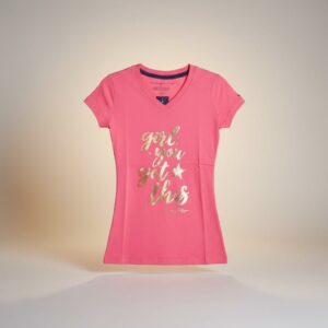 Blusa de color rosado intenso Girl you got his - Talla 12 - Tommy hilfinger