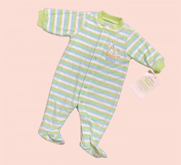 Pijama de caballito - Talla 3 meses - Carters