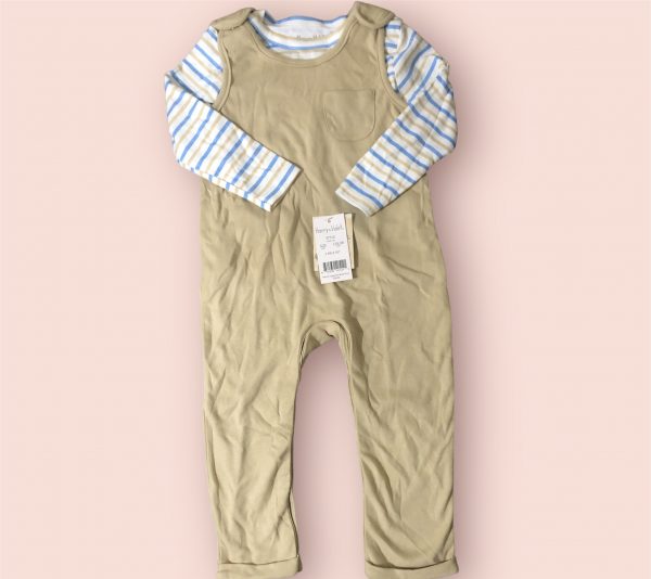 Conjunto de playera y overol - Talla 18 a 24 meses - Harry & Violet
