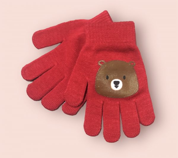 Guantes de osito para niña de 4 años en adelante