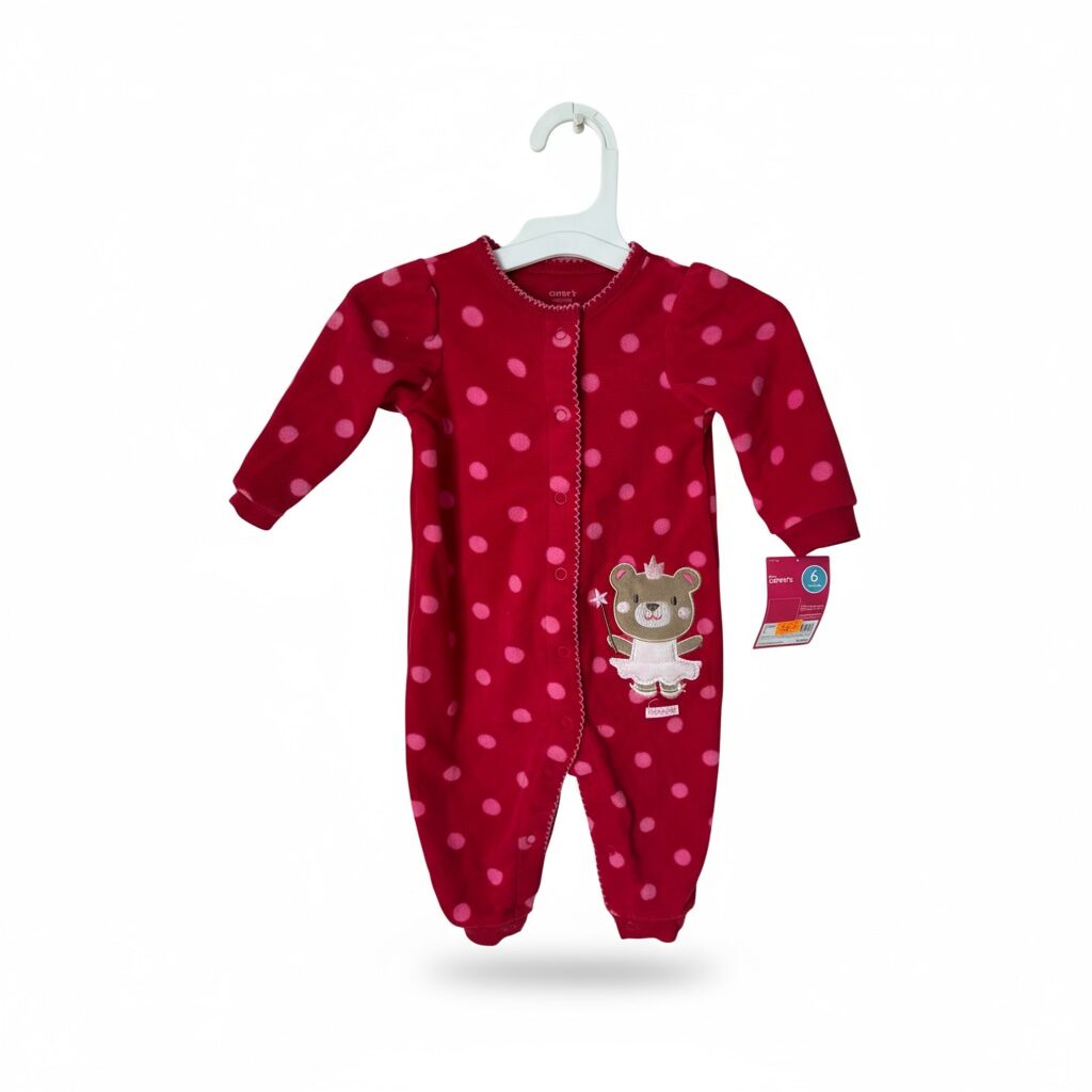 Pijama de osita - Talla 6 meses - Carters