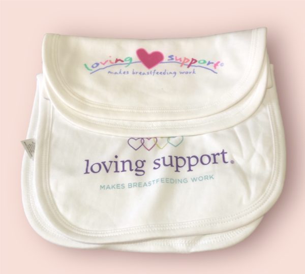 2 pack de toallitas largas para eructos - Loving Support - Liquidación