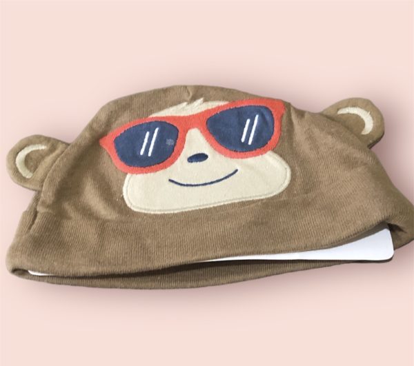 Gorrito de monito - Talla 3 meses - Carters - Liquidación