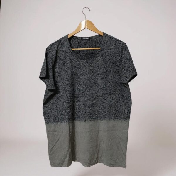 Playera degradada gris - Talla XL - Janina