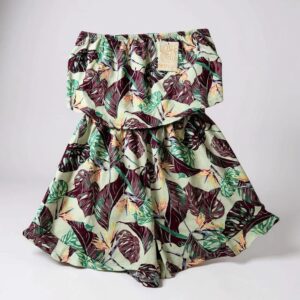 Short Enterizo strapless floral- Talla M - Love first sight