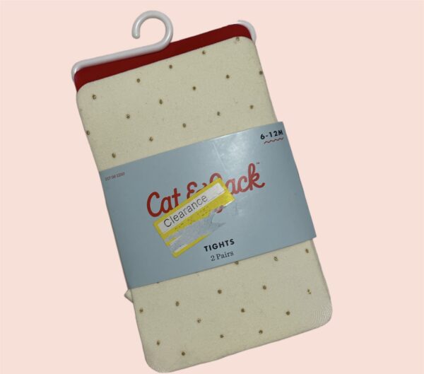 2 pack de panties rojo y beige - Talla 6-12 meses - Cat & Jack