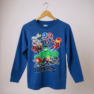 Playera manga larga Avengers  Talla 14/16