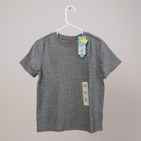 Blusa manga corta gris claro - Talla 6/7 – Cat & Jack