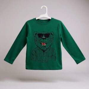 Camisa manga larga Verde - Talla 6/7 - Cat & Jack