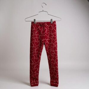 Leggins rojo con corazones - Talla 8 - Just one you by Carters