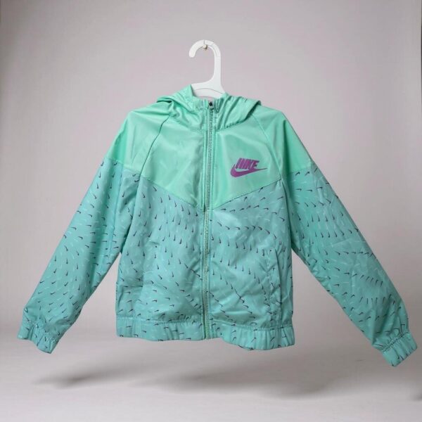 Chumpa deportiva con capucha - Talla M 7/8 - Nike